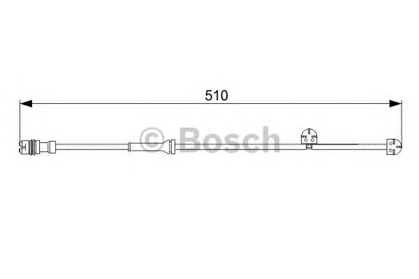 Купити 1987473029 Bosch Датчик зносу гальмівних колодок, задній