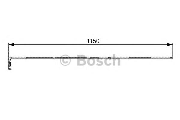 1987473004 Bosch датчик зносу гальмівних колодок, задній