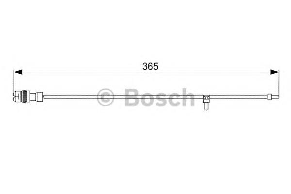 1987473040 Bosch датчик абс (abs передній)