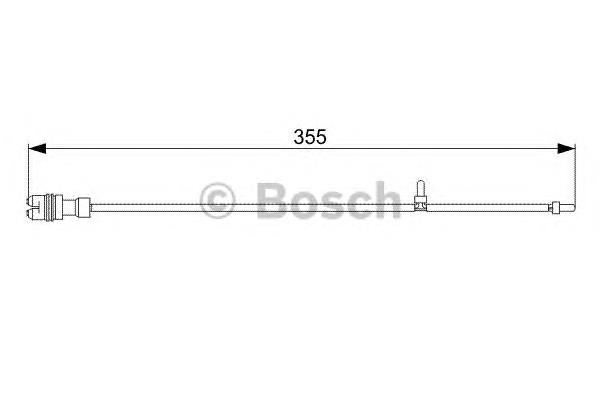 1987473034 Bosch датчик абс (abs передній)