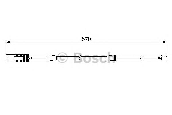 1987474954 Bosch Сенсор зносу