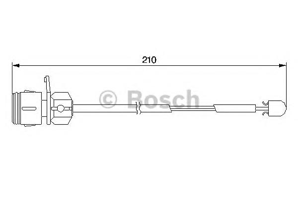Датчик зносу колодок Bosch 1987474938 ціна, від 2.57 USD
