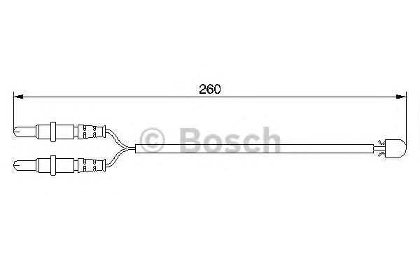 Купити 1987474975 Bosch Сенсор зносу
