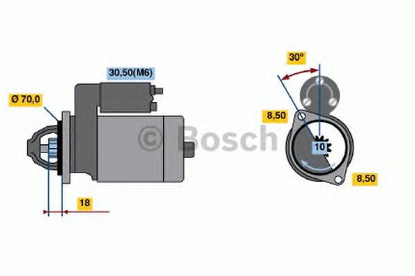 Стартер Bosch 0001108217 ціна, від 38.01 USD