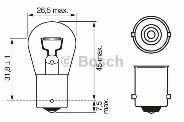 Лампочка 1987302201 Bosch