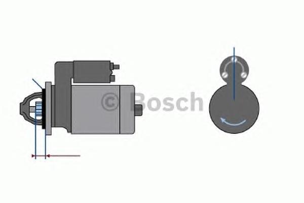 9000331424 Bosch Стартер двигуна