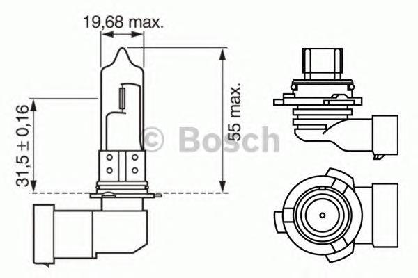 Лампочка галогенна 1987302155 Bosch