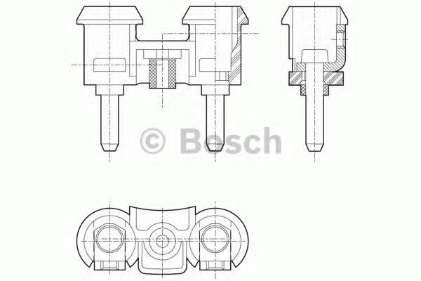 Сигнал звуковий (клаксон) 0320223003 Bosch