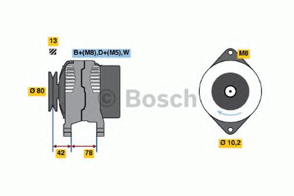 Купити 2310069T60 Nissan/Infiniti Генератор