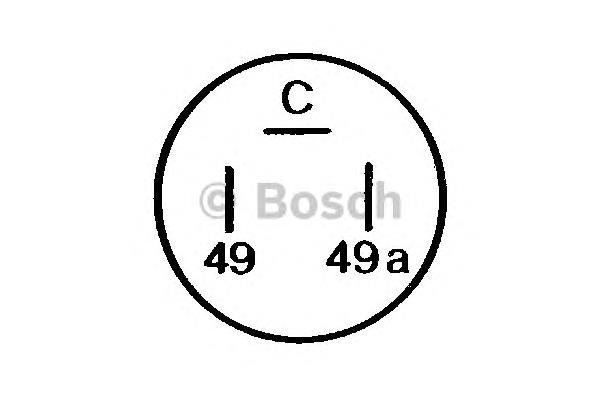 Реле поворотів 0336203005 Bosch