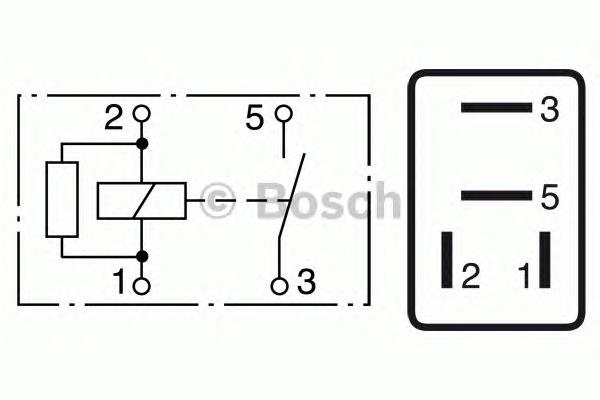 Купити 0332017315 Bosch Реле вентилятора
