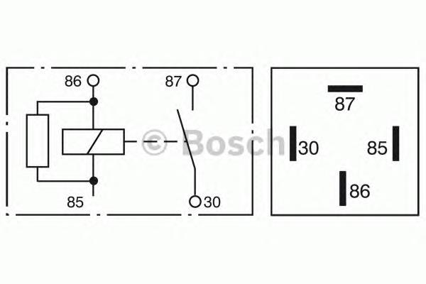 Купити 0332019451 Bosch Реле кондиціонера
