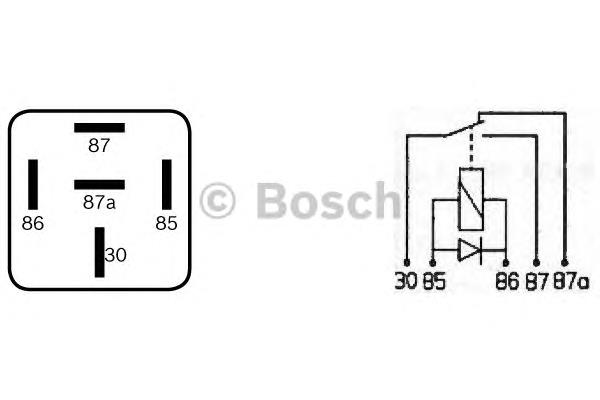 Реле електричне багатофункціональне Bosch 0332209152
