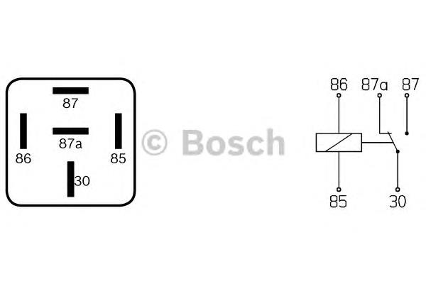 Реле поворотників Bosch 0332204202