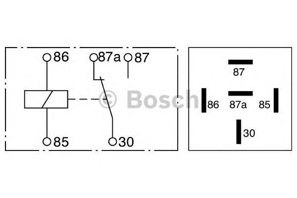 Реле поворотів 0332209211 Bosch