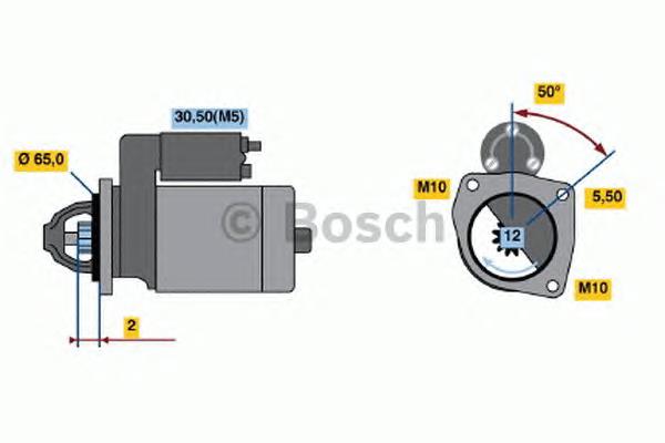 Стартер Bosch 0986021741 ціна, від 35.47 USD