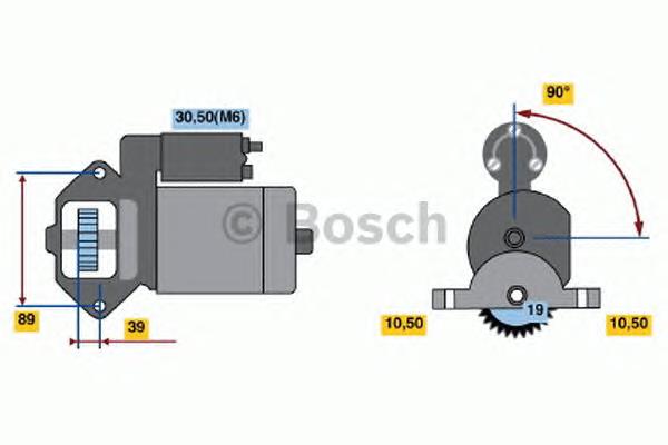 Стартер Bosch 0986021351 ціна, від 96.81 USD