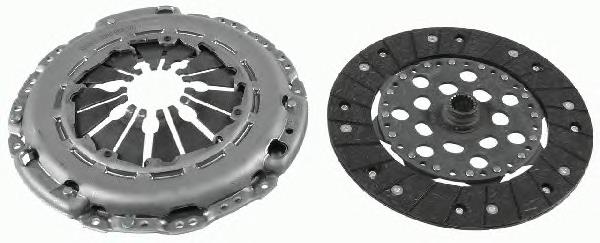Комплект зчеплення (3 частини) Sachs 3000858101 ціна, від 145.95 USD