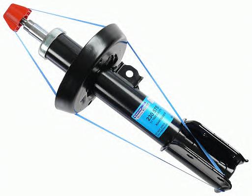 Амортизатор передньої підвіски, лівий Sachs 230575 ціна, від 57.01 USD