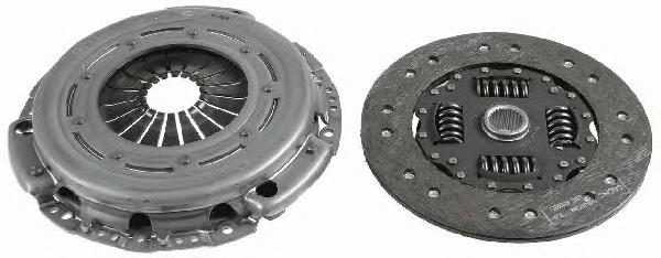 Купити 3000970009 Sachs Комплект зчеплення (диск, корзина, підшипник)