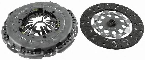Купити 3000951899 Sachs Комплект зчеплення (диск, корзина, підшипник)