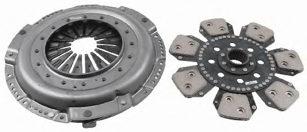 Комплект зчеплення (3 частини) LUK 635351009 ціна, від 829.55 USD
