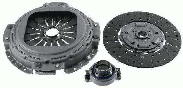 Комплект зчеплення (3 частини) Sachs 3400700452 ціна, від 609.39 USD