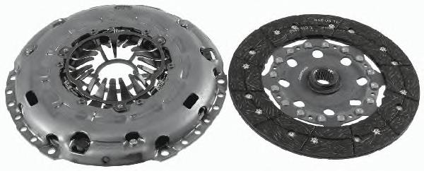 Комплект зчеплення (3 частини) Sachs 3000951958 ціна, від 180.62 USD