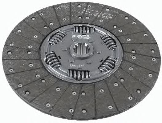 Диск зчеплення 1878001501 Sachs