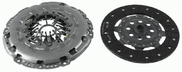 Комплект зчеплення (3 частини) Sachs 3000951942 ціна, від 235.84 USD
