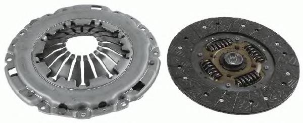 Комплект зчеплення (3 частини) Sachs 3000951383 ціна, від 151.89 USD
