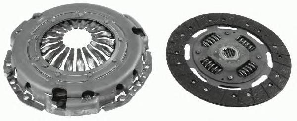 3000951382 Sachs Зчеплення в зборі