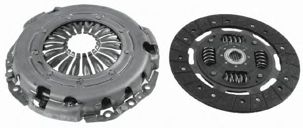 Комплект зчеплення (3 частини) Sachs 3000951380 ціна, від 227.96 USD