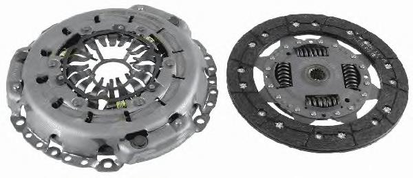 Купити 5S6Y7550AB Ford Комплект зчеплення (диск, корзина, підшипник)