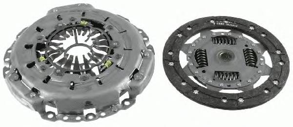 Купити SL2DS9056 Starline Комплект зчеплення (диск, корзина, підшипник)