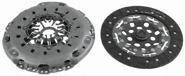Комплект зчеплення (3 частини) Sachs 3000951918 ціна, від 184.23 USD