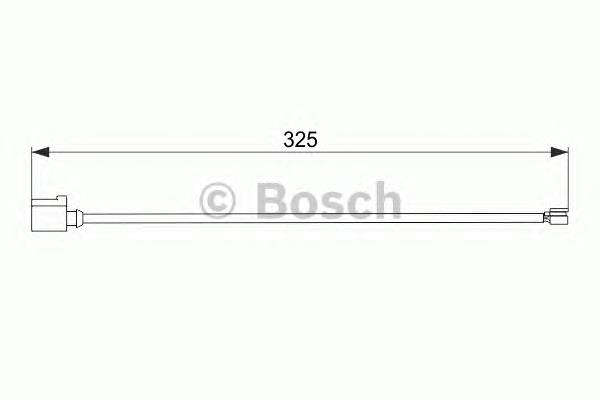 Датчик зносу гальмівних колодок, передній Bosch 1987474567 ціна, від 5.78 USD