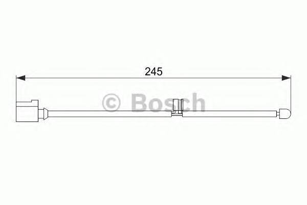 Купити 1987474563 Bosch Датчик зносу гальмівних колодок, задній