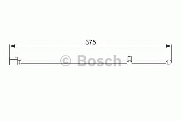 Датчик зносу гальмівних колодок Bosch 1987474562