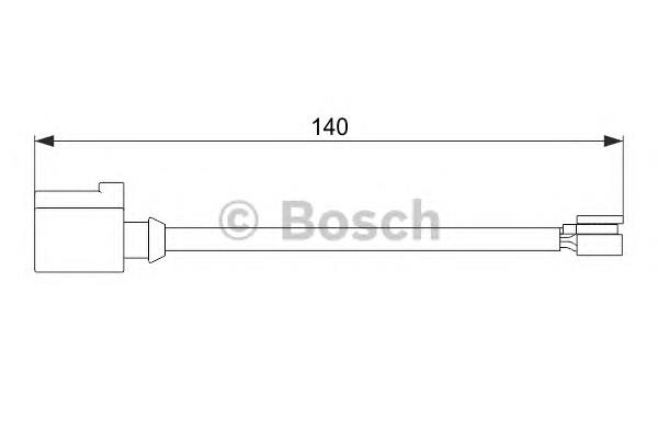 Купити 1987474566 Bosch Датчик зносу гальмівних колодок, задній