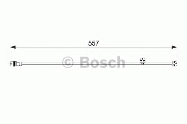 Купити 1987474555 Bosch Сигналізатор знос гальмівних колодок