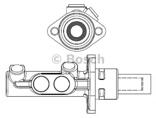 Циліндр гальмівний, головний F026003942 Bosch