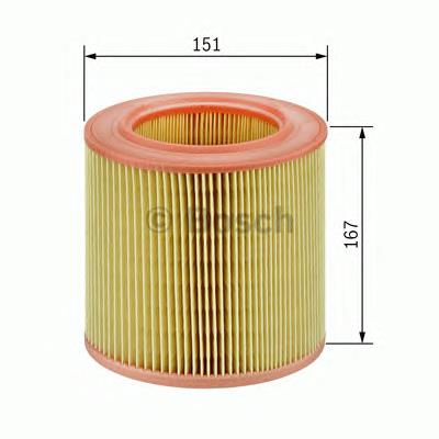 F026400027 Bosch Повітряний фільтр двигуна