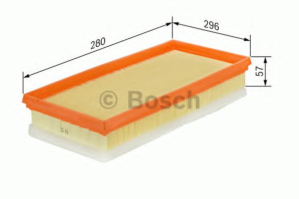 Елемент повітряного фільтра Bosch F026400103 ціна, від 12.58 USD