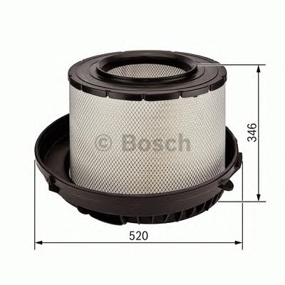 Купити F026400088 Bosch Автомобільний фільтр повітря