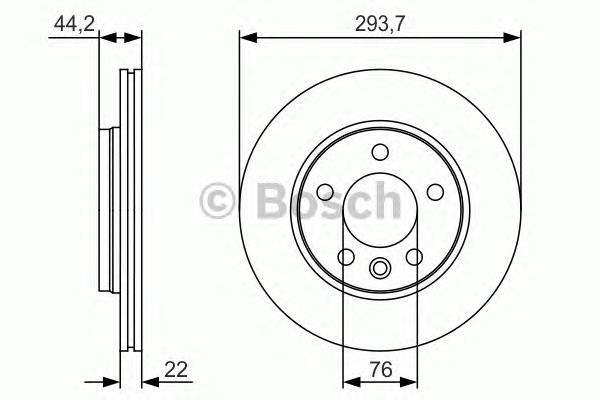 Гальмівні диски 0986479S06 Bosch
