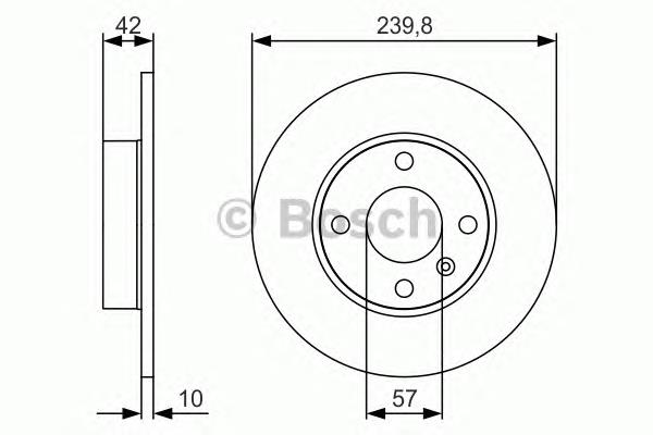Гальмівні диски 0986479S52 Bosch