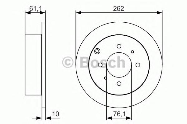 Задні дискові гальма Bosch 0986479S68 ціна, від 29.52 USD