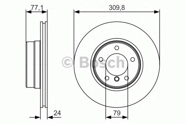 Купити 0986479S29 Bosch Ротор гальмівний
