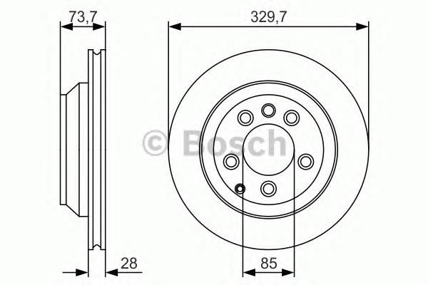 Задні дискові гальма Bosch 0986479S20 ціна, від 63.33 USD